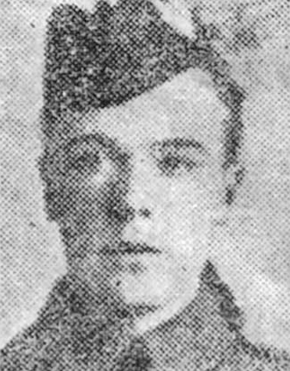 Portrait of Private Bernard Connolly