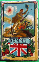 WW1 Somme 17th HLI Trench Art